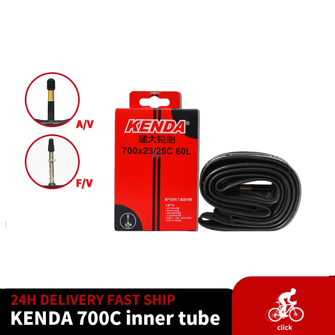 Road Bike Tire - 1 szt. Dętka rowerowa KENDA 700C