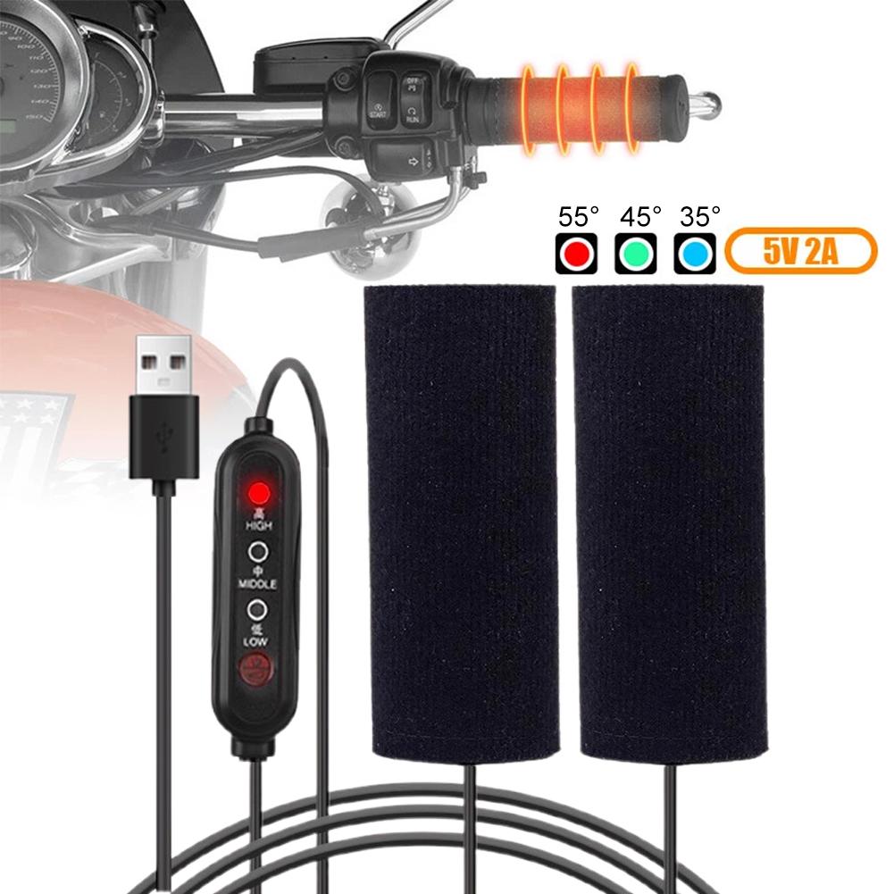 Cycling Gear Kit - Zestaw podgrzewanych manetek motocyklowych 12V z