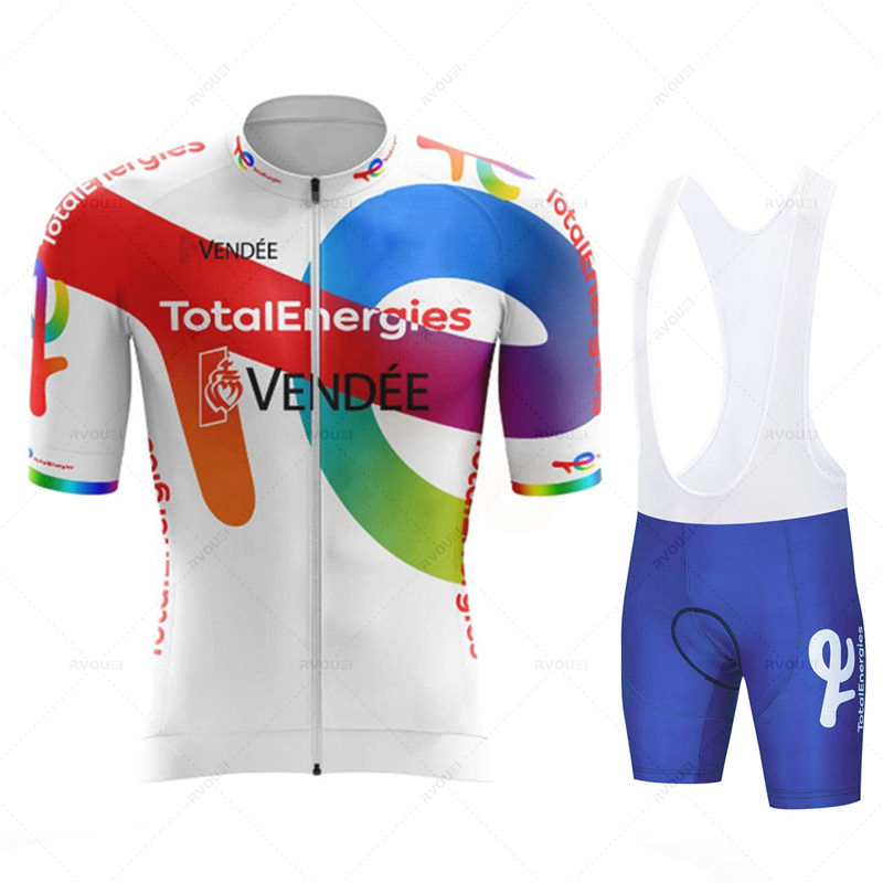 Cycling Gear Sale - Total Energies Letnia koszulka sportowa na
