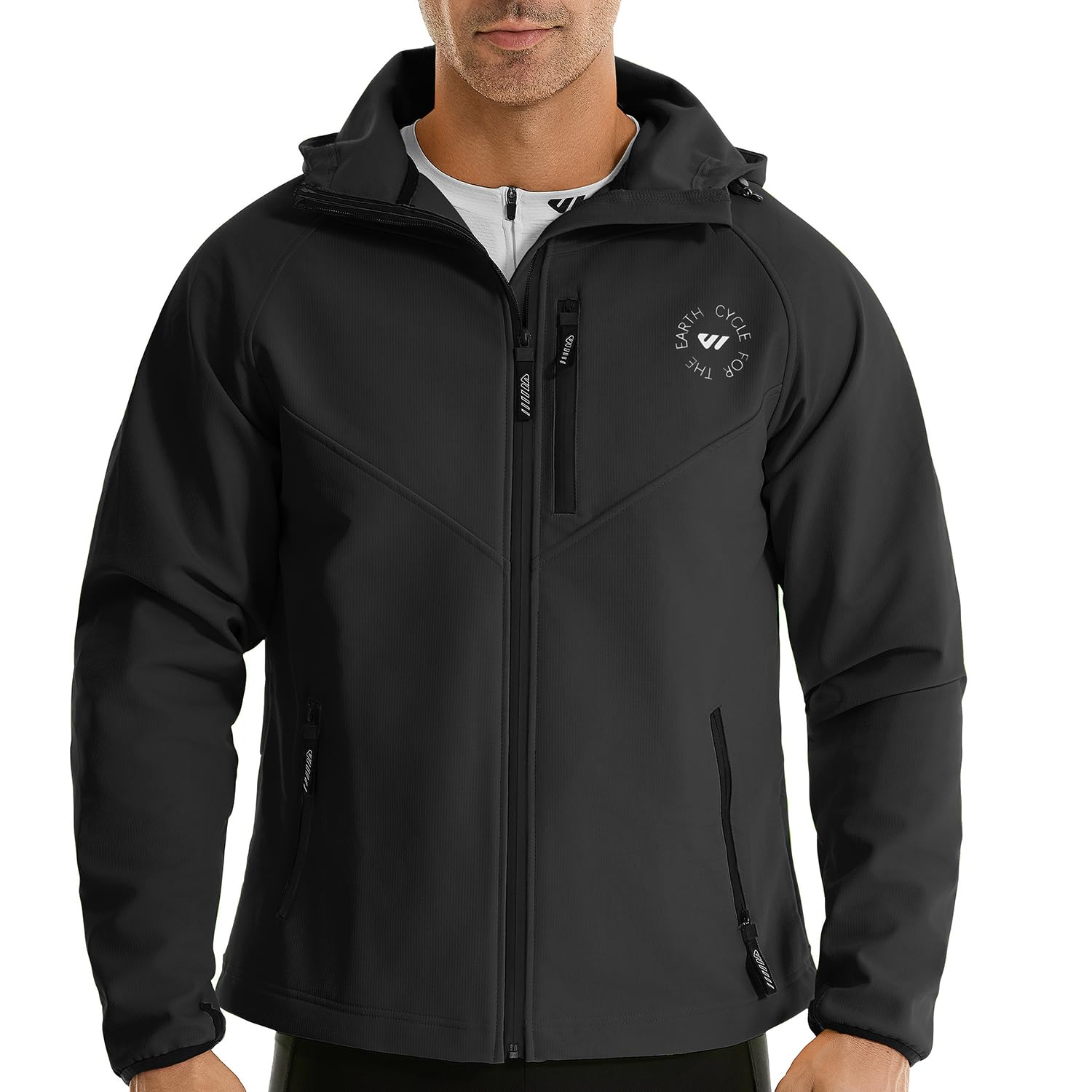Cycling Gear Weather - Kurtka zimowa rowerowa Wulibike męska wodoodporna