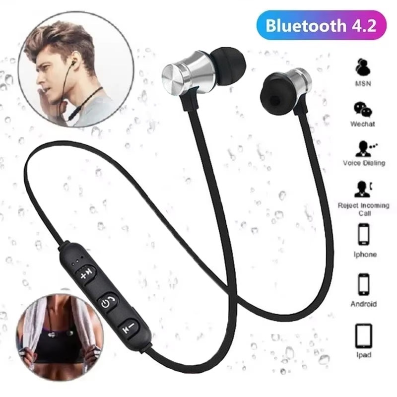 Cycling Gear Kit - Wodoodporne Bezprzewodowe Słuchawki Bluetooth do Ćwiczeń