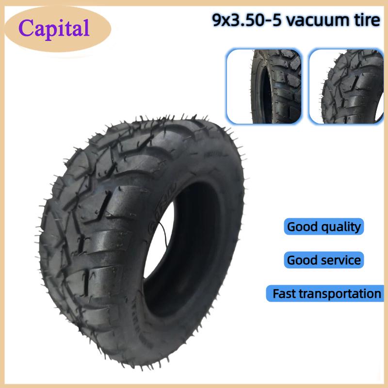 Road Bike Tire - Opona bezdętkowa 9x3.50-5 do hulajnogi elektrycznej,