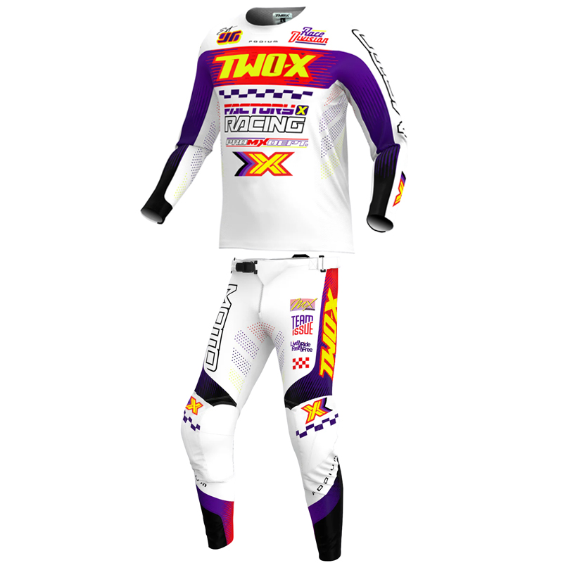 Cycling Gear Kit - Nowy Zestaw Wyścigowy Two-X Podium Motocross