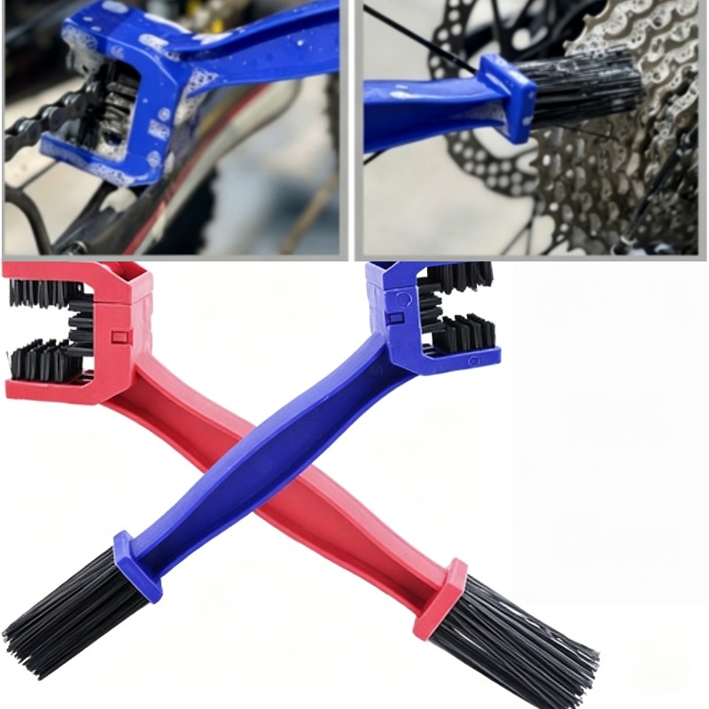 Cycling Gear Inches - Przenośna szczotka do czyszczenia łańcucha rowerowego