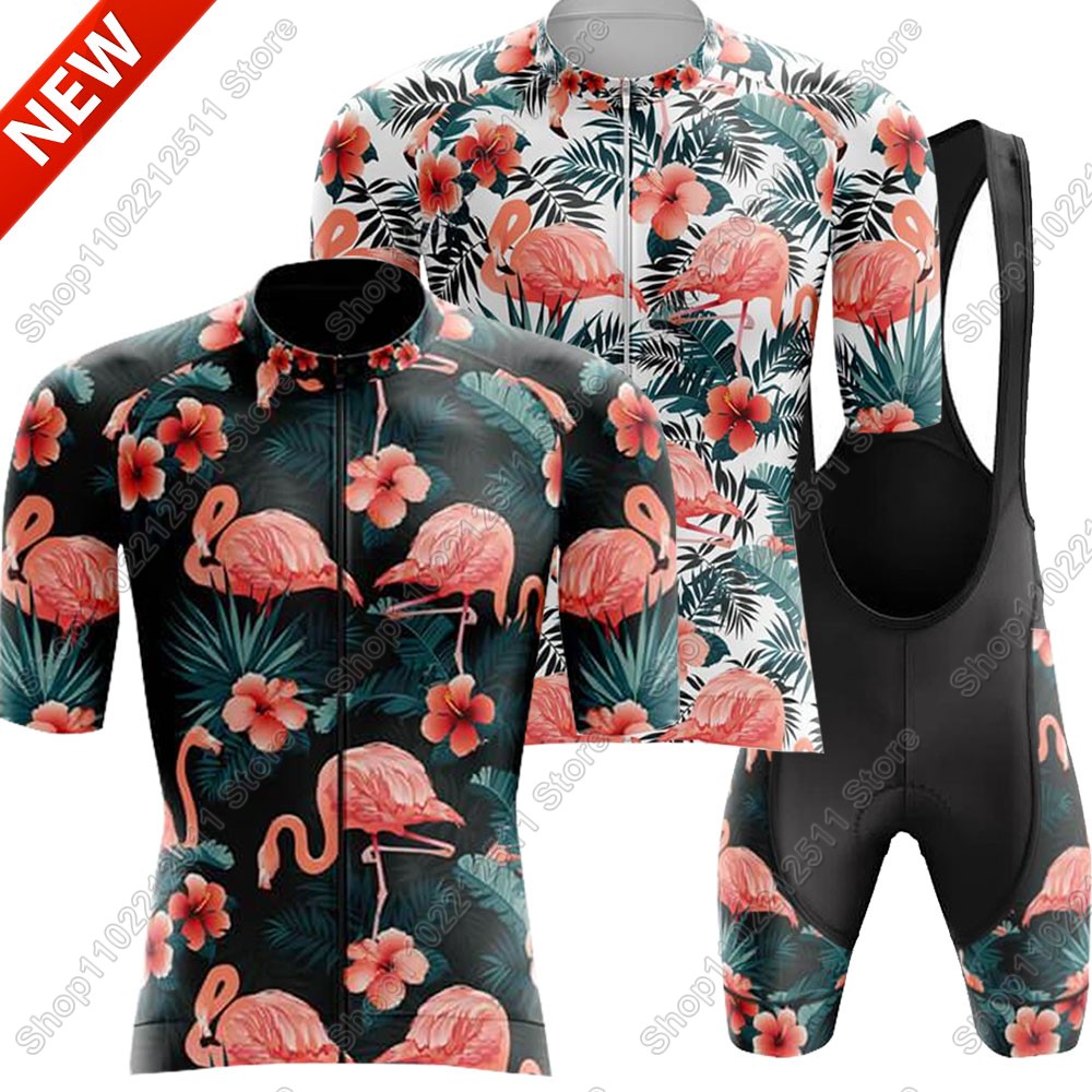 Cycling Gear Brands - Zestaw koszulek kolarskich Flamingo 2025 odzież