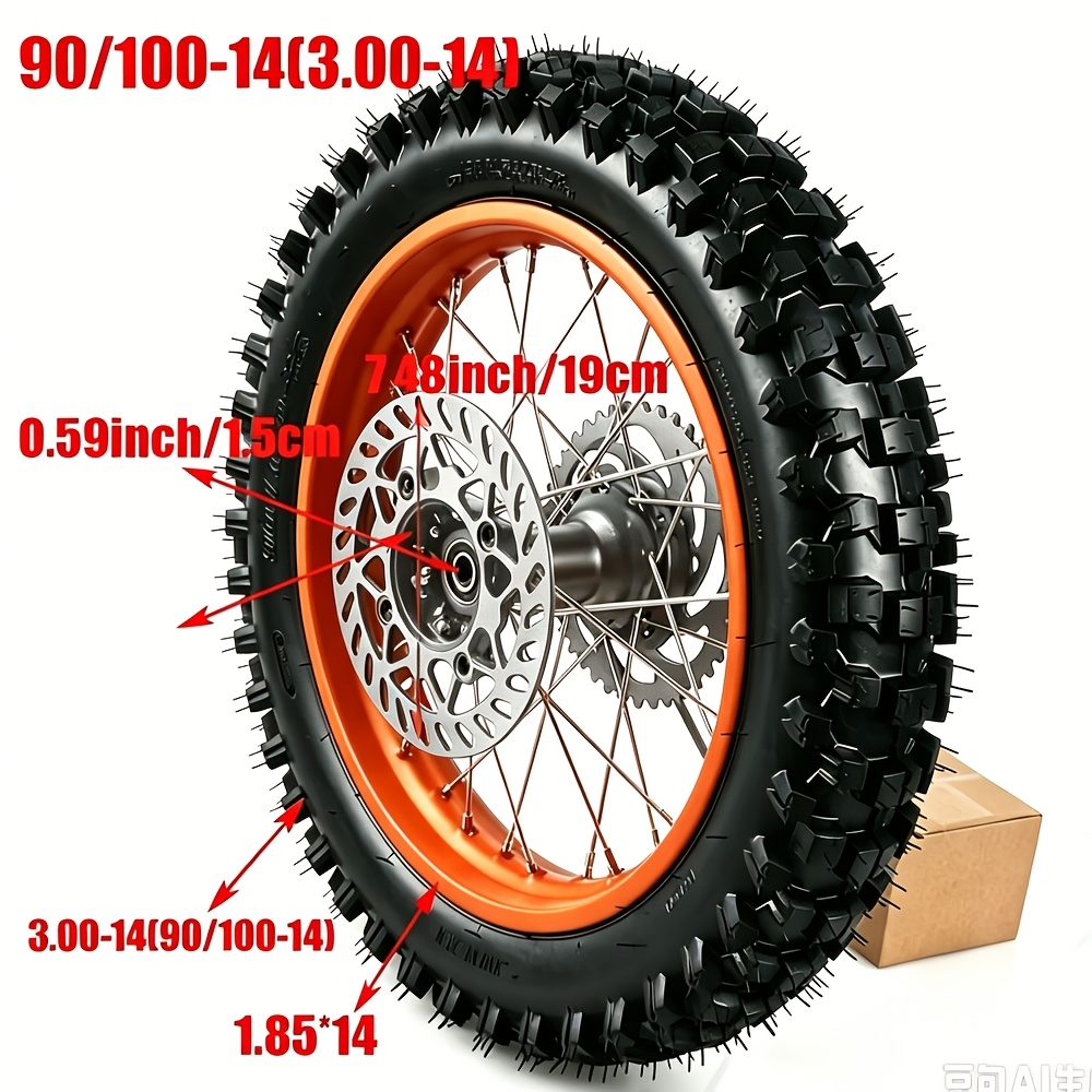 Zestaw tylnego koła 14 cali 90 – Road Bike Tire recenzja i cena