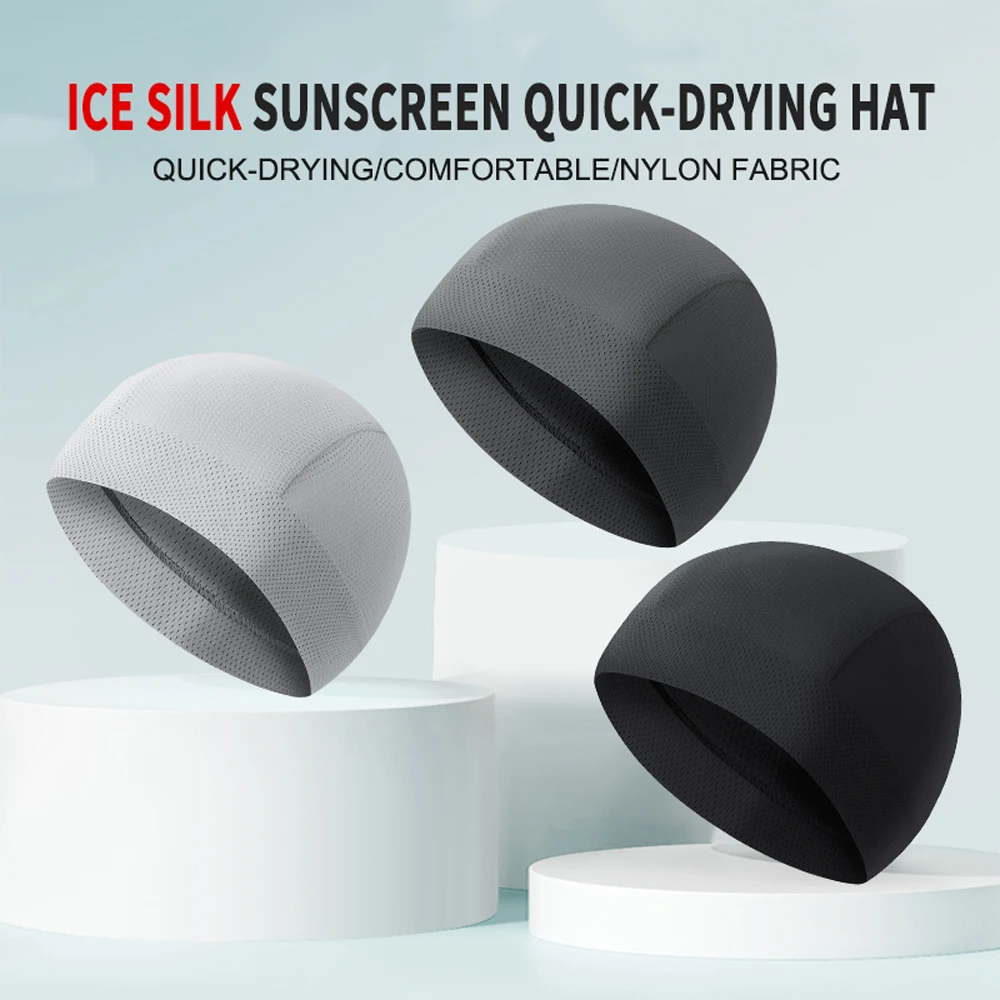 Czapka motocyklowa z jedwabiu  – Cycling Gear Helmet recenzja i cena