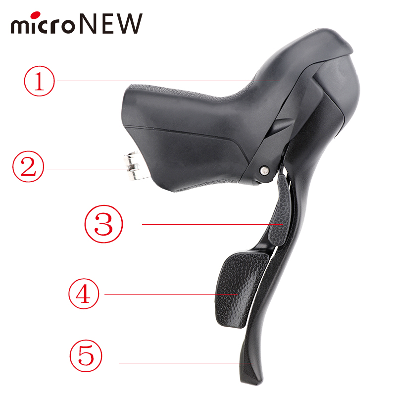 MicroNEW Dźwignia zmiany biegó – Cycling Gear Kit recenzja i cena