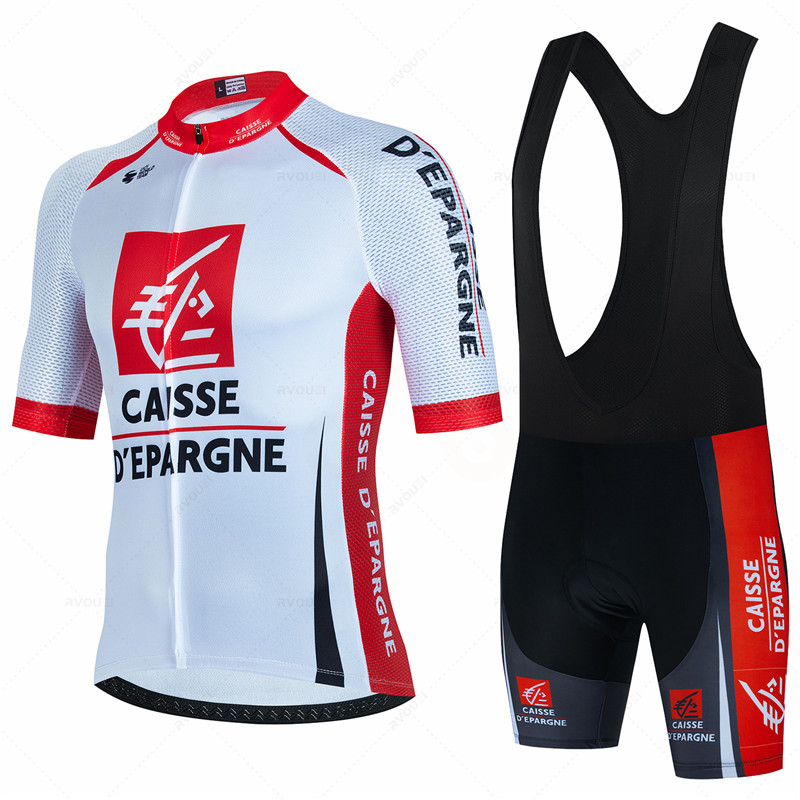 Caisse D'Épargne Zestaw koszul – Cycling Gear Sale recenzja i cena