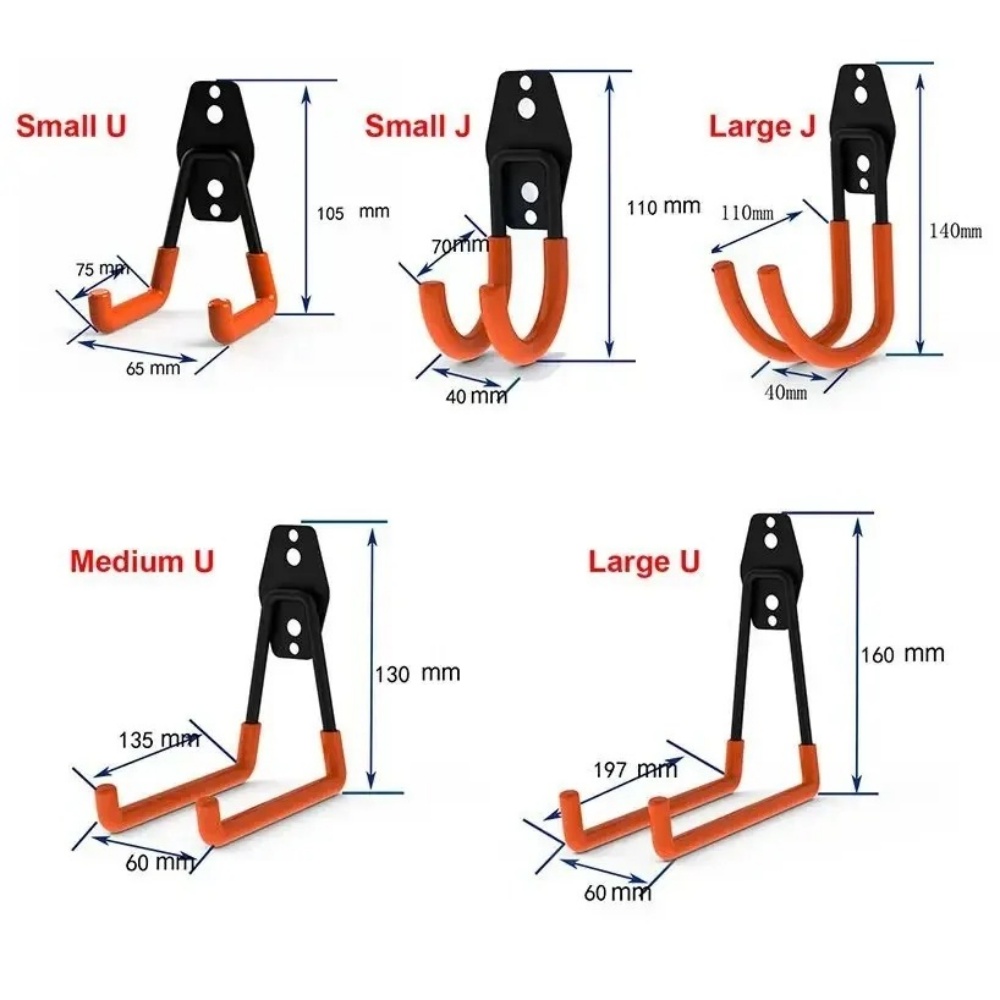 Wytrzymały metalowy uchwyt ści – Cycling Gear Wall Hanger recenzja i cena