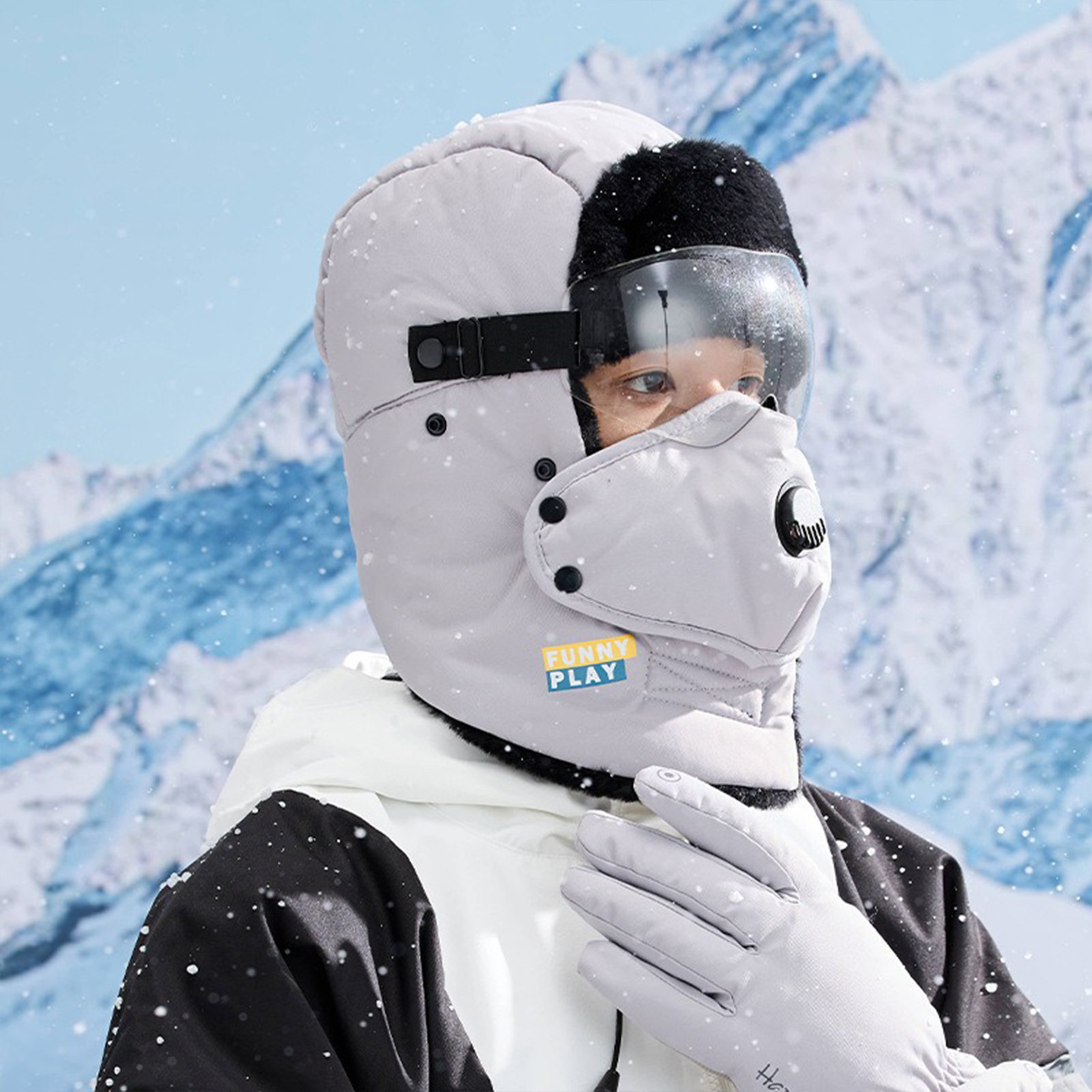 Ciepła zimowa czapka z polarow – Cycling Gear Weather recenzja i cena