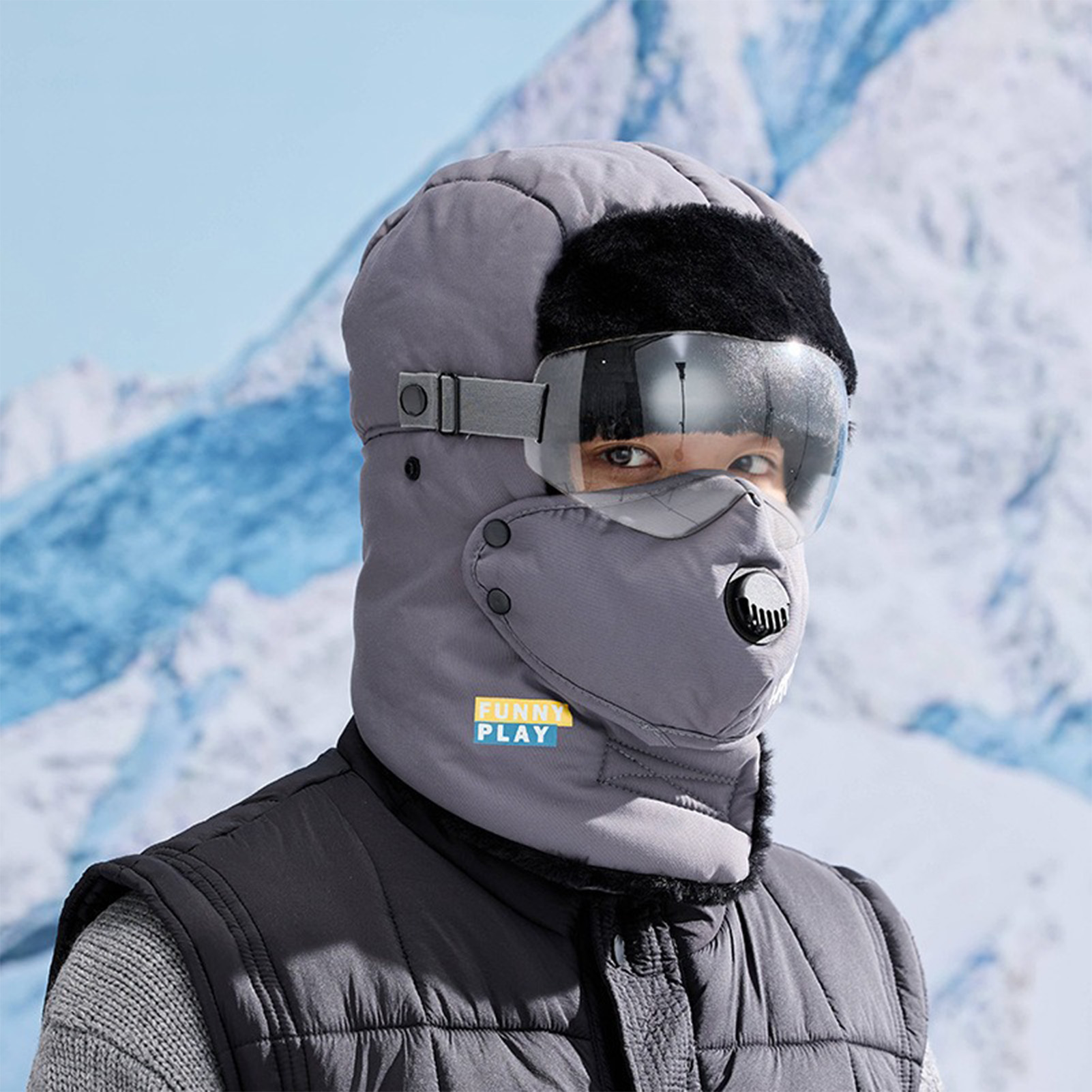 Ciepła zimowa czapka z polarow – Cycling Gear Weather recenzja i cena