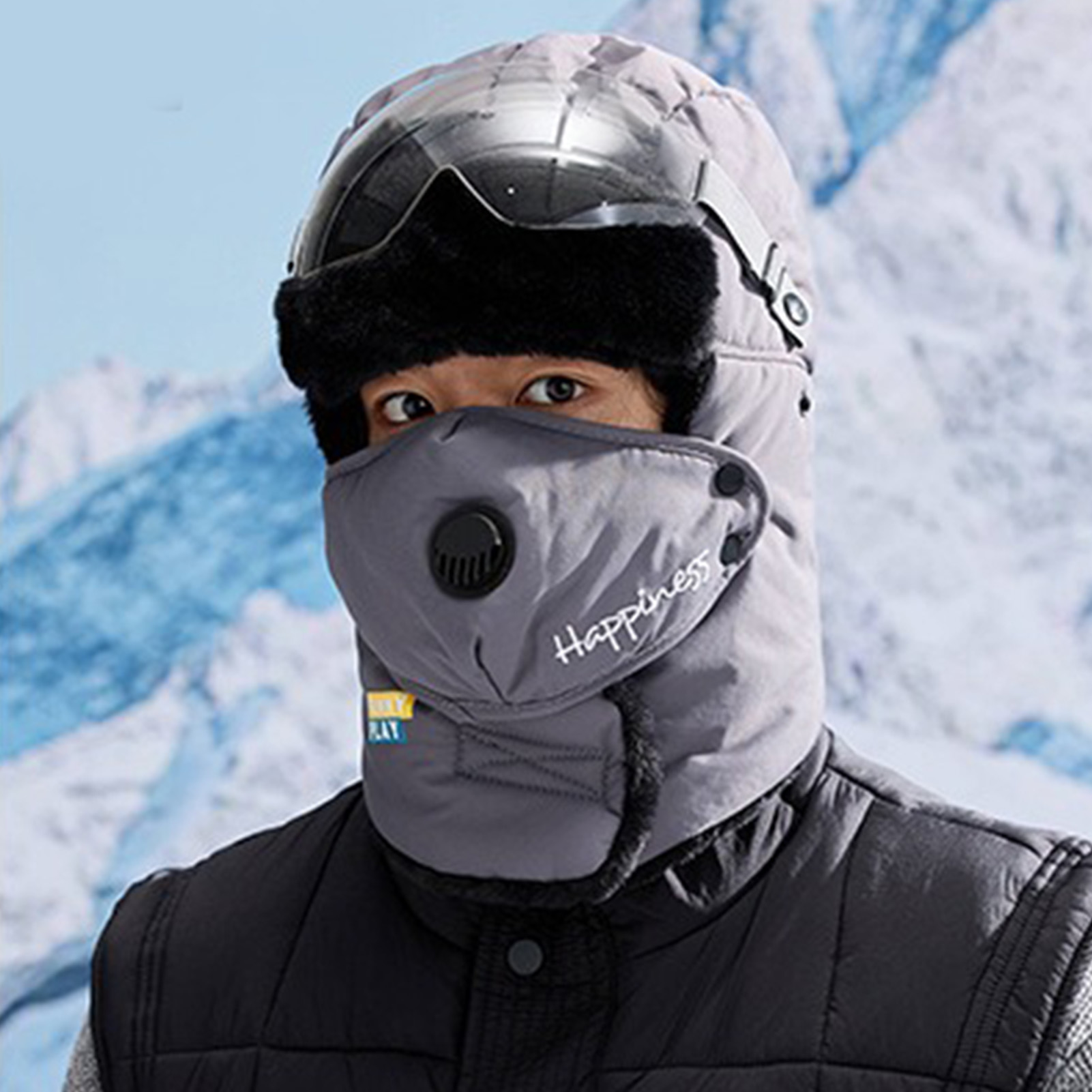 Ciepła zimowa czapka z polarow – Cycling Gear Weather recenzja i cena