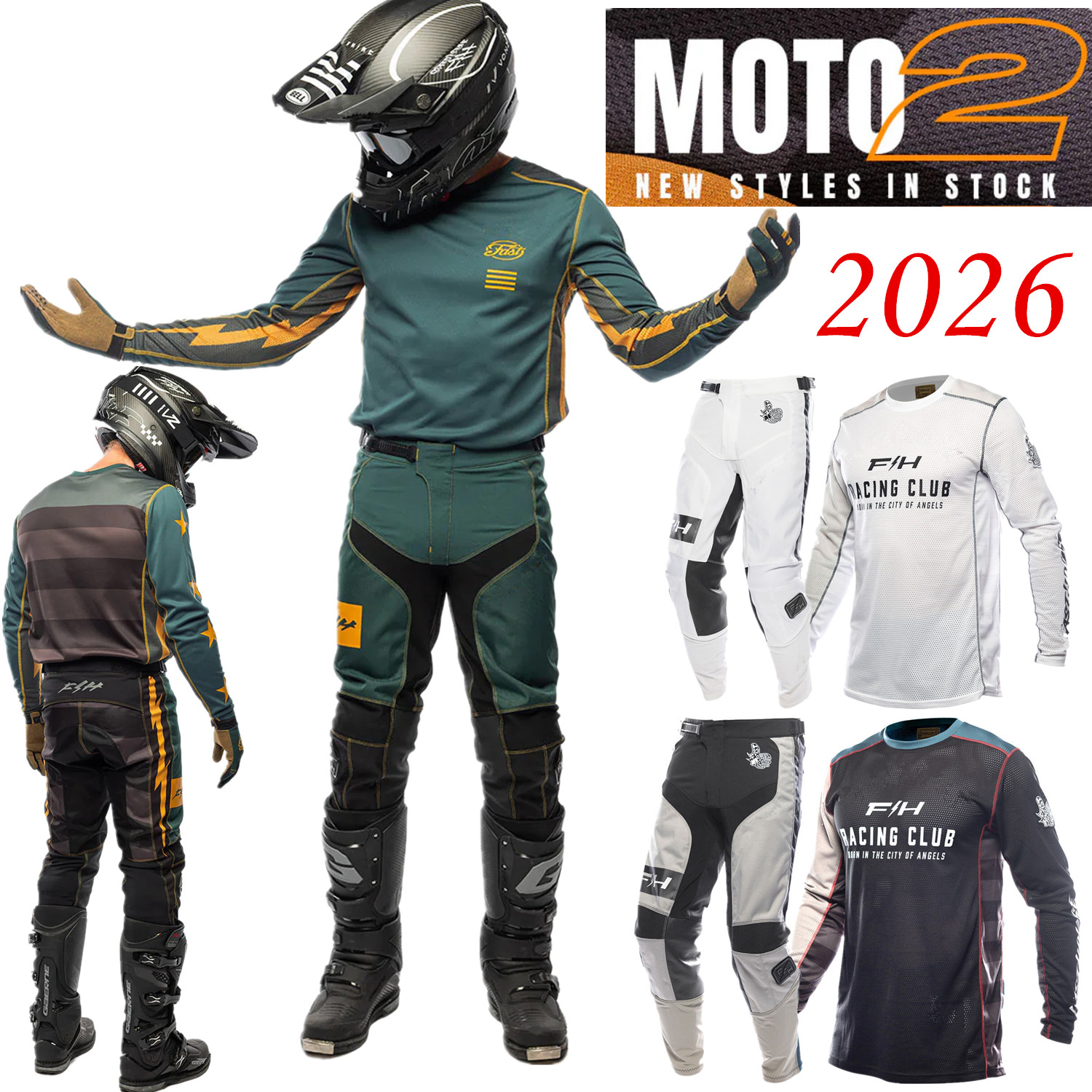 Zestaw motocyklowy 2026 FH MX  – Cycling Gear Kit recenzja i cena