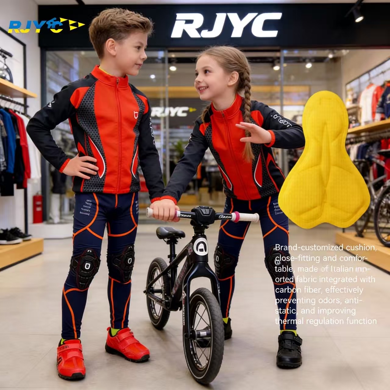 Odzież rowerowa dla dzieci mar – Cycling Gear Padding recenzja i cena