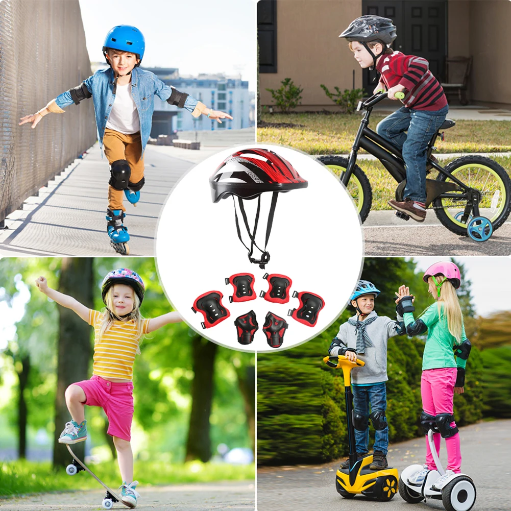 7-częściowy zestaw ochraniaczy – Cycling Gear Helmet recenzja i cena