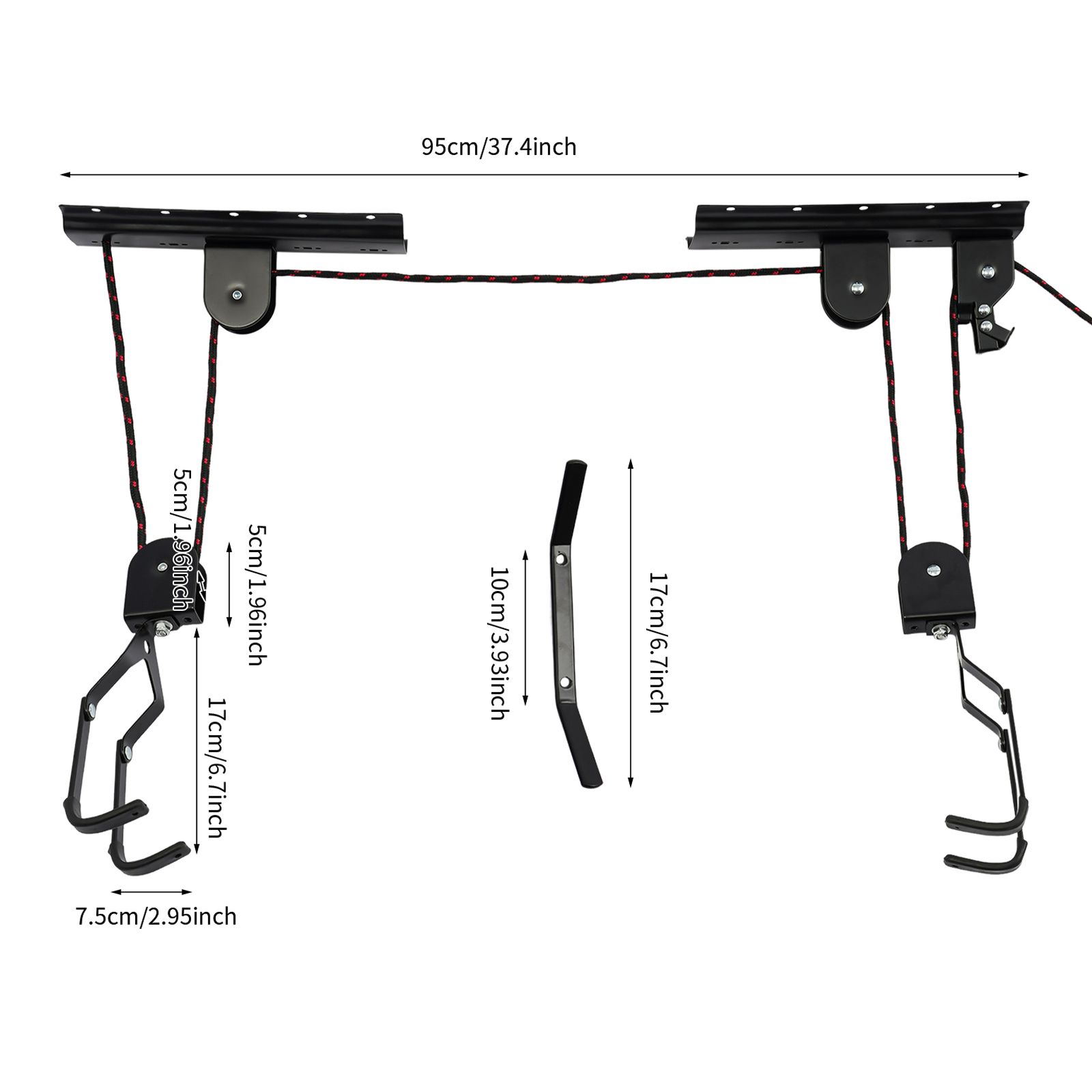 Uchwyt sufitowy do przechowywa – Cycling Gear Wall Hanger recenzja i cena